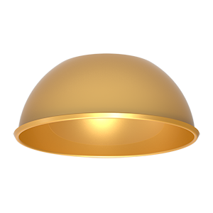 Рефлектор для DL-Spark 25 Вт матовый золотой